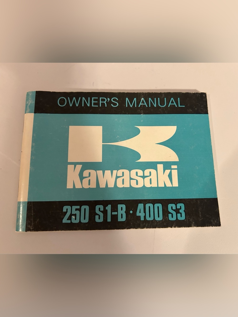 Kawasaki S1 S3 Orignal owners manual 250 s1-b 400 OEM